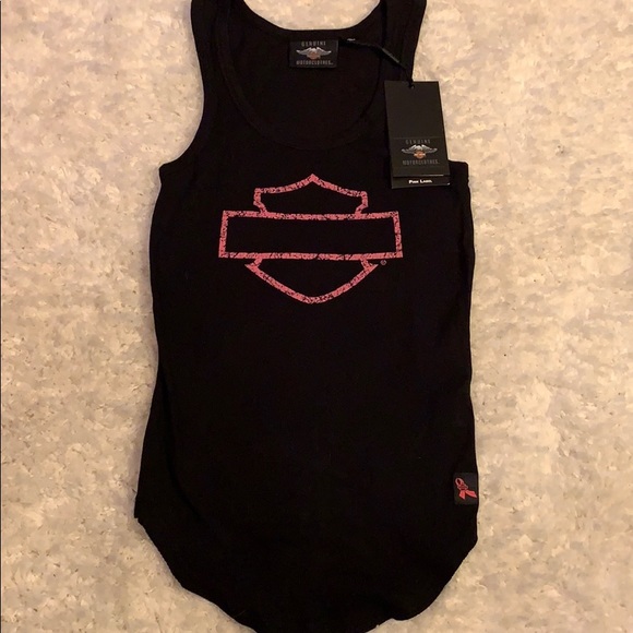 Harley-Davidson Tops - HD pink label Woman’s Tank top